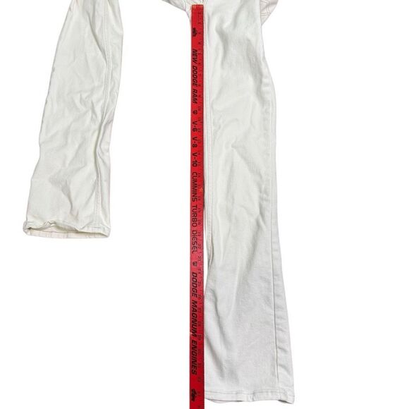Free People We The Free Shayla Bootcut Jeans in Pebble White Women’s Size 24 - Picture 8 of 10